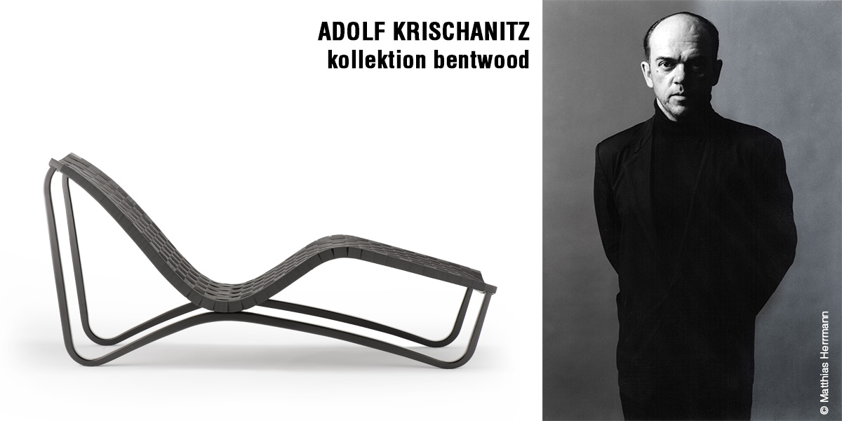 architect Adolf Krischanitz | Krischanitz Collection bentwood